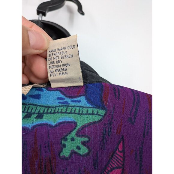 Embroidered Blazer Jacket Women Size 1X Open Front Boho Geometric Patchwork Art - Picture 15 of 16